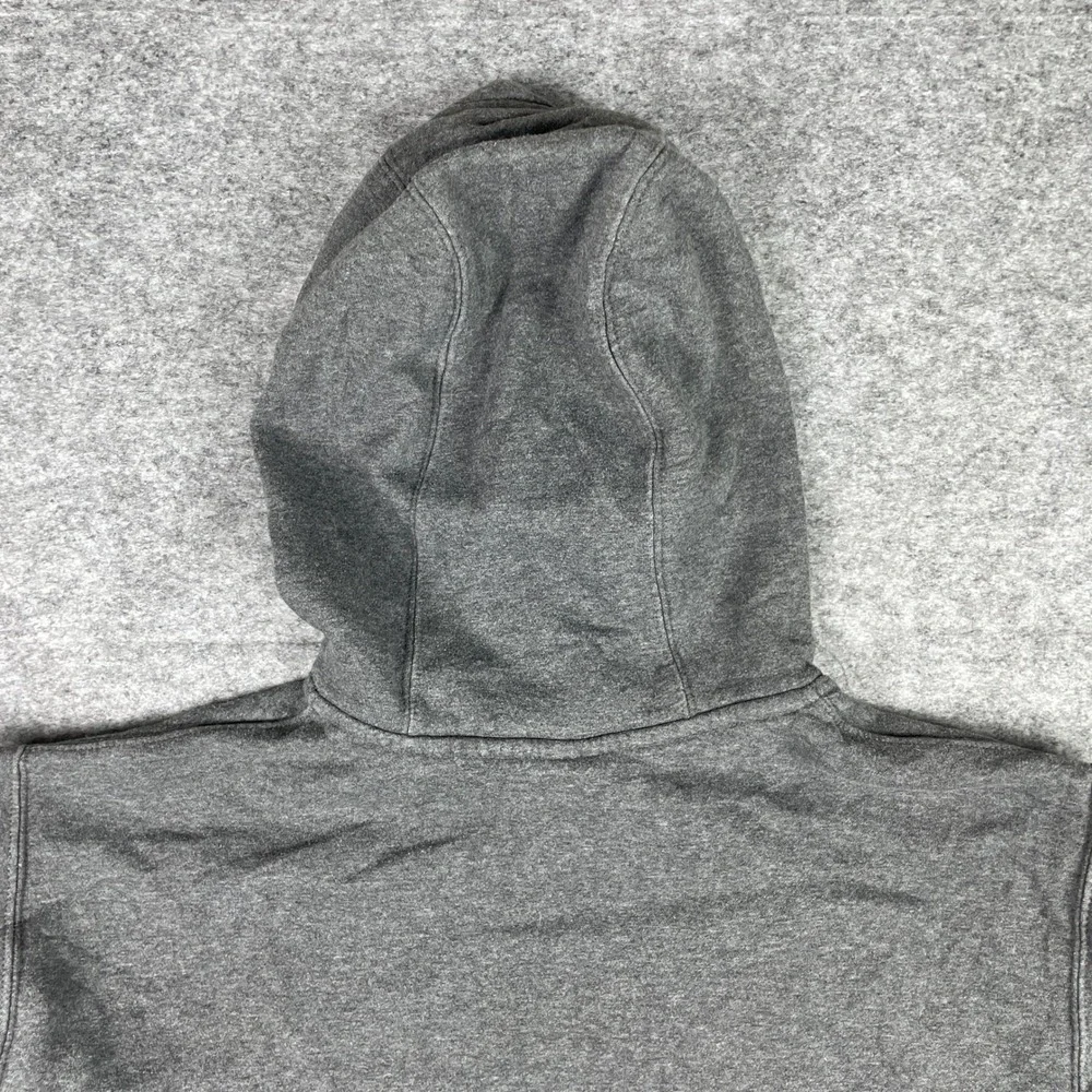 Nike Hoodie Mens Large Charcoal Heather Sportswear Club Fleece BV2654-071